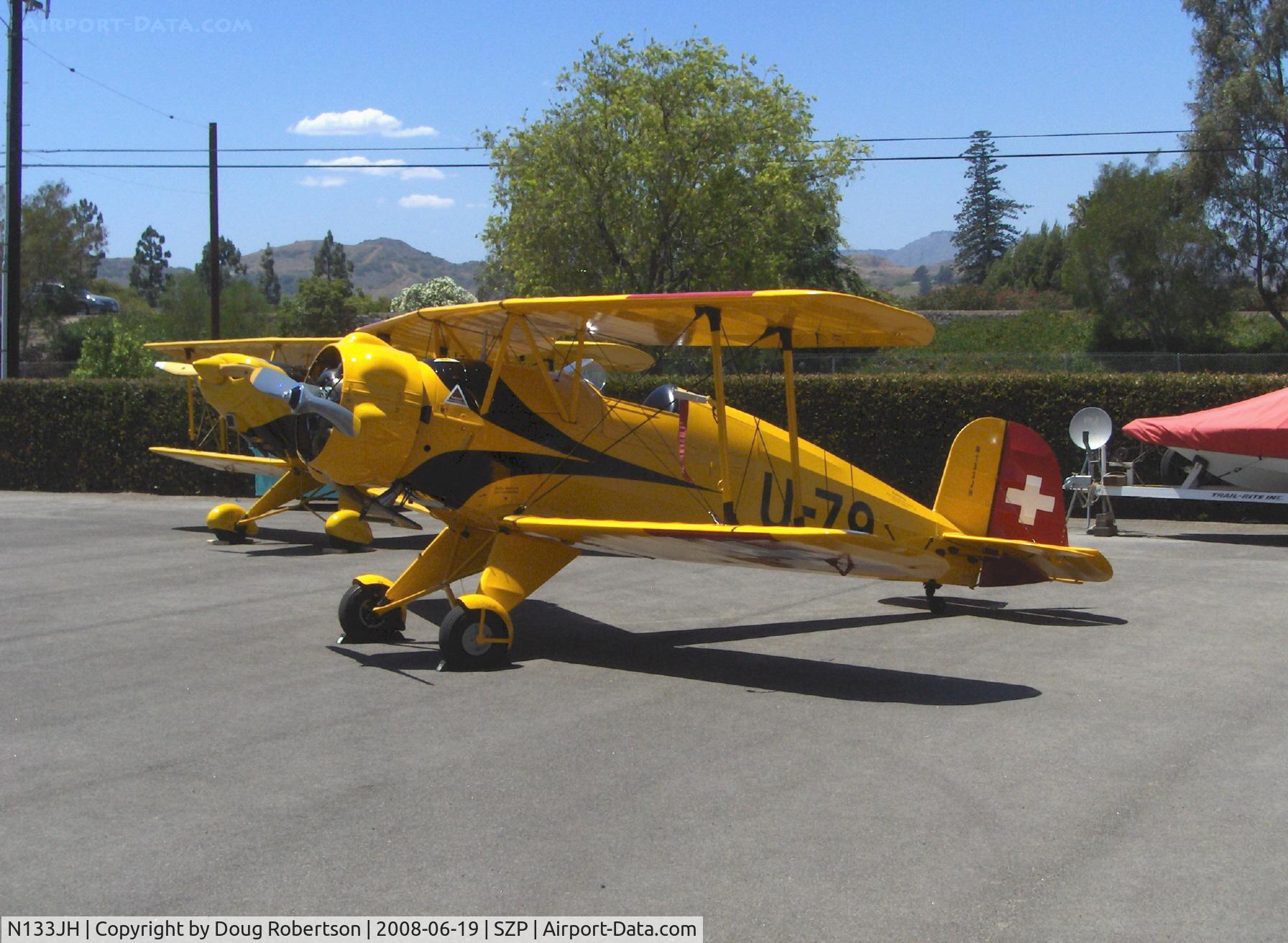 N133JH, 1940 Bucker Bu-133C Jungmeister C/N 26, 1940 Dornier Werke BU 133 Jungmeister, Siemens-Halske SH-14A-4  160 Hp radial