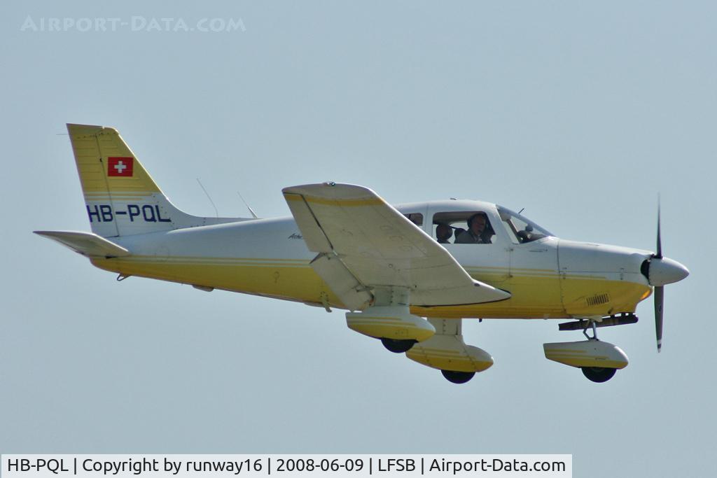 HB-PQL, 1989 Piper PA-28-181 Archer II C/N 2890121, flying school Basel