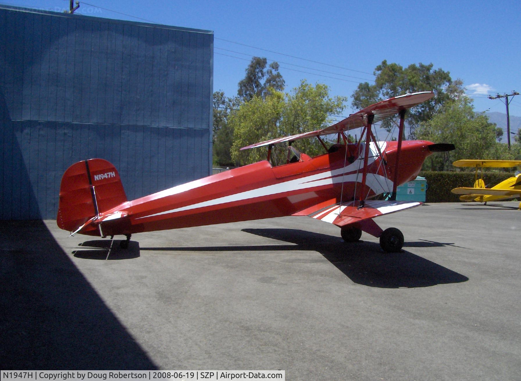 N1947H, 1947 Bucker Bu-131 Jungmann C/N 185, 1947 Aero Z Bucker 131 Jungmann, Lycoming O&VO-360 180 Hp upgrade