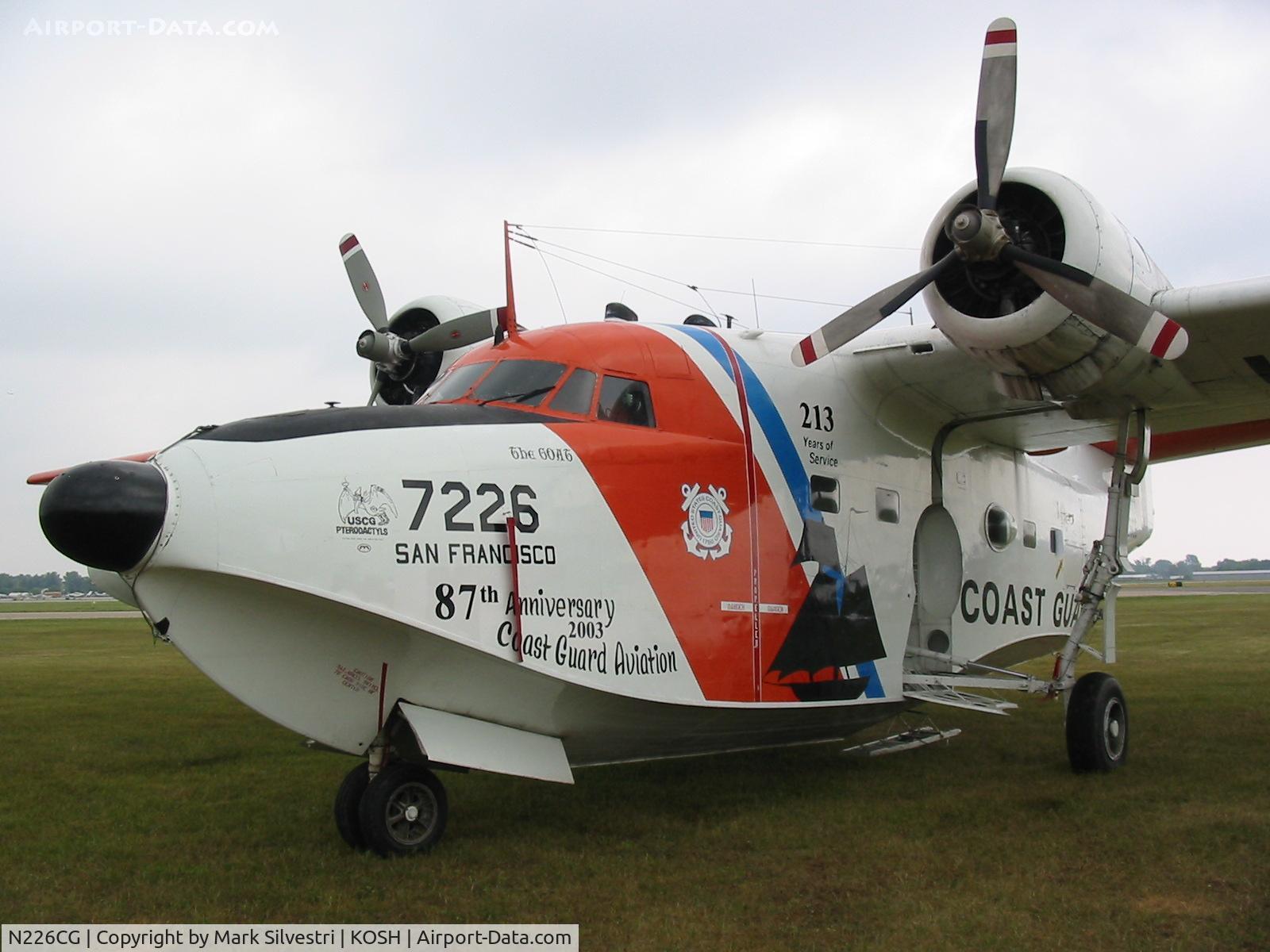N226CG, 1953 Grumman UF-1G (HU-16B) Albatross C/N G-307, Oshkosh 2003
