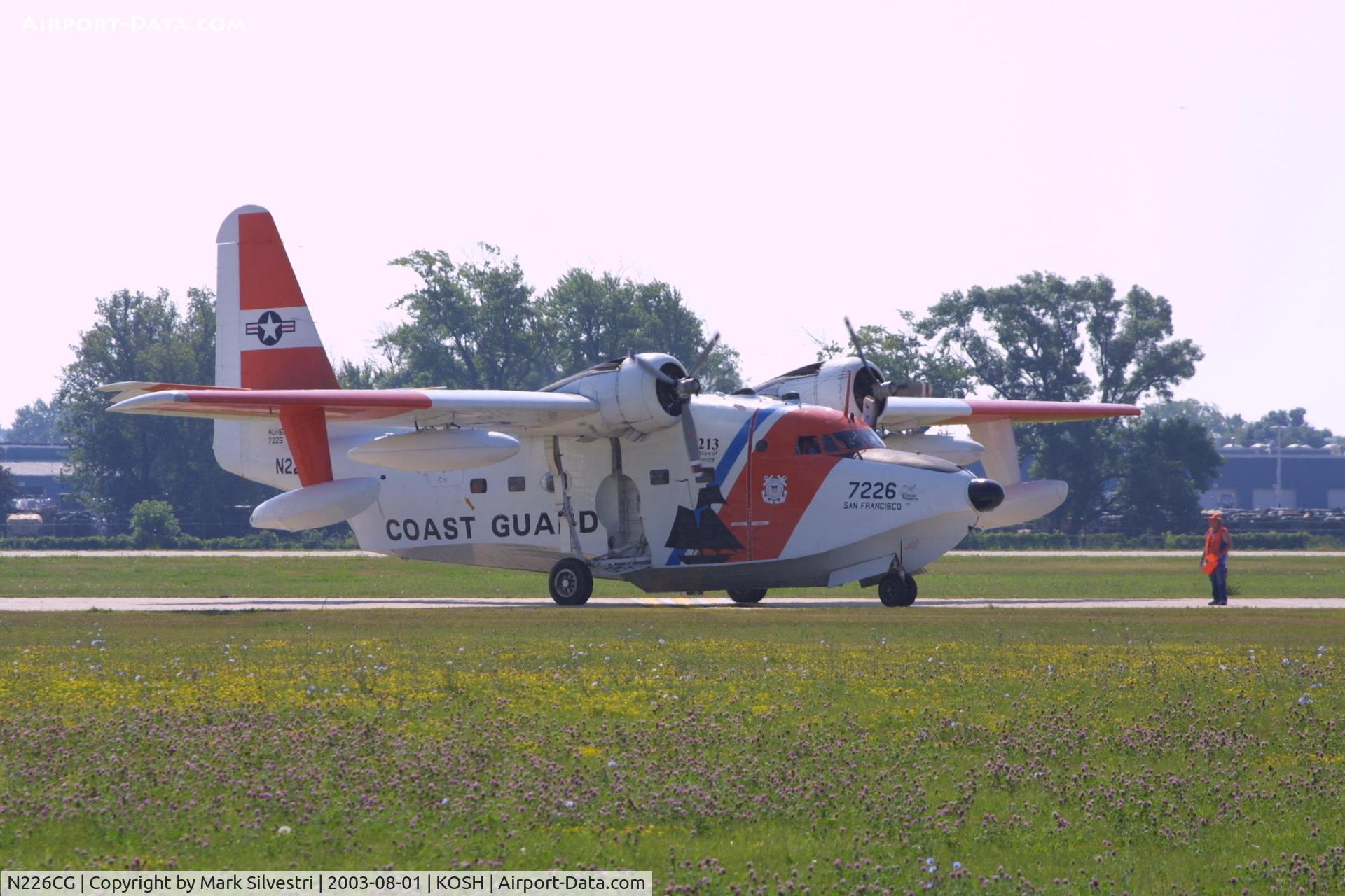 N226CG, 1953 Grumman UF-1G (HU-16B) Albatross C/N G-307, Oshkosh 2003
