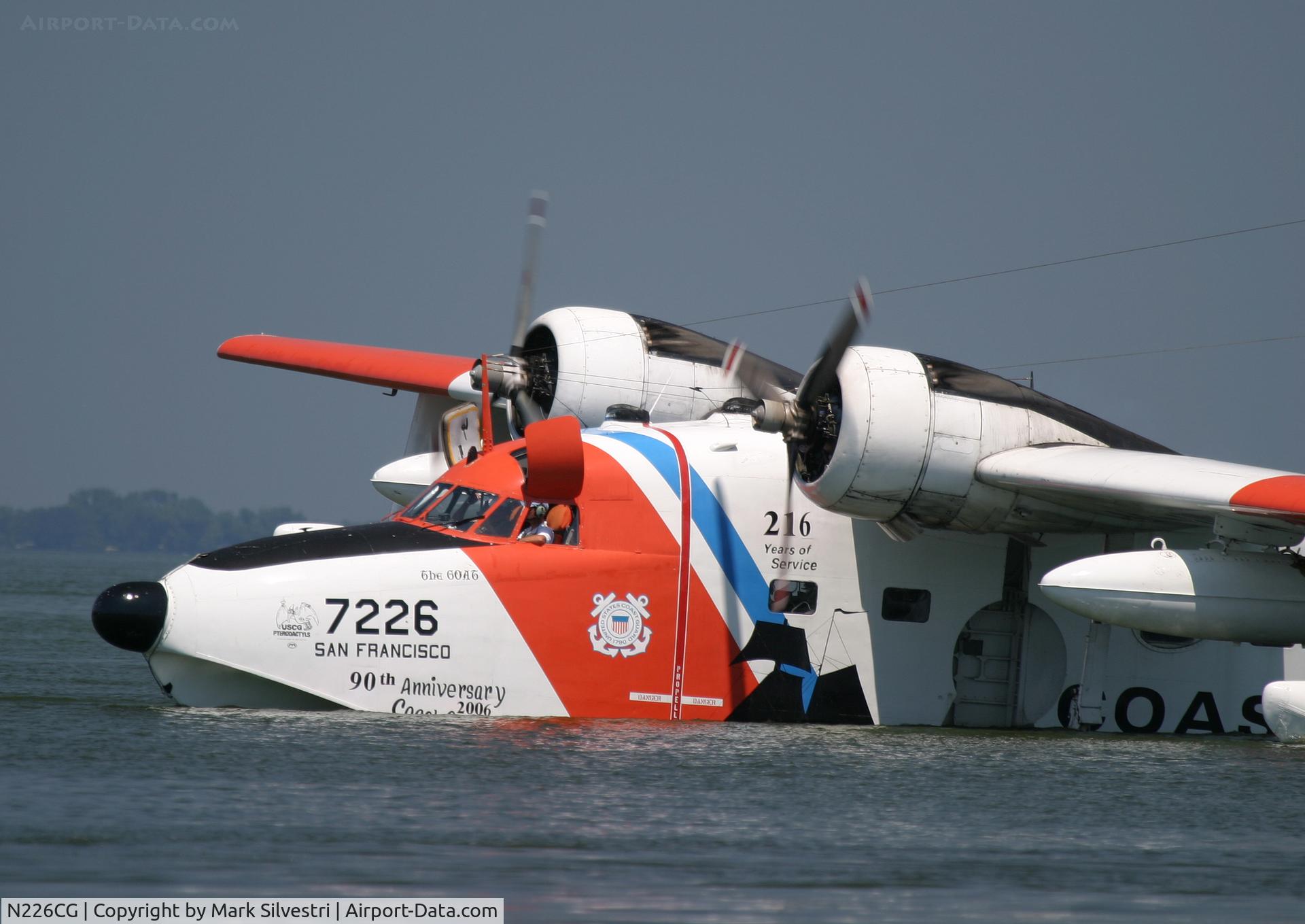 N226CG, 1953 Grumman UF-1G (HU-16B) Albatross C/N G-307, Oshkosh 2006 - Seaplane Base at AirVenture