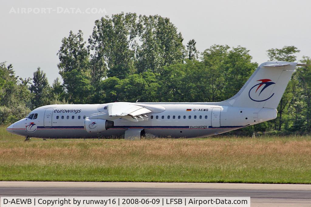 D-AEWB, 1990 British Aerospace BAe.146-300 C/N E3183, Eurowings taxi on bravo
