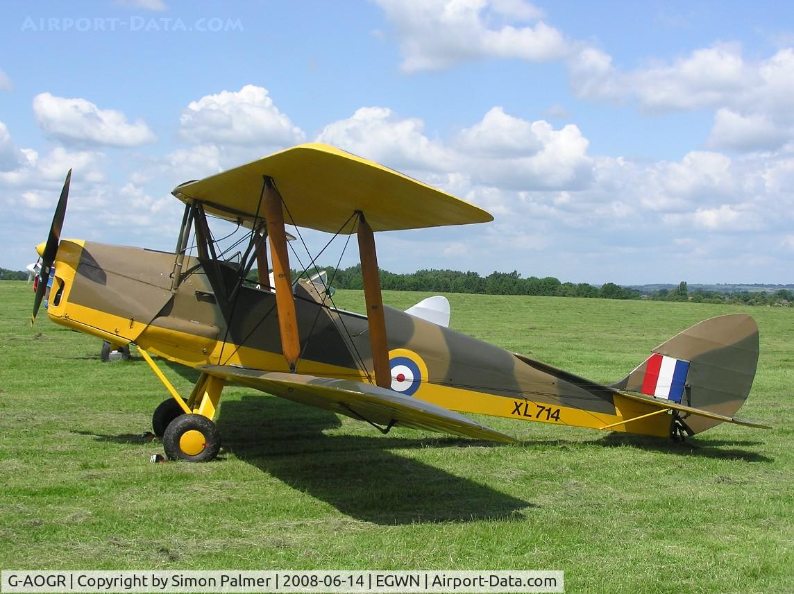 G-AOGR, 1942 De Havilland DH-82A Tiger Moth II C/N 84566, Tiger Moth