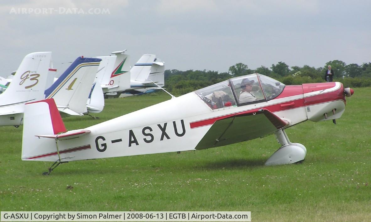 G-ASXU, 1961 Jodel (Wassmer) D-120A Paris-Nice C/N 196, Jodel D120 at Booker