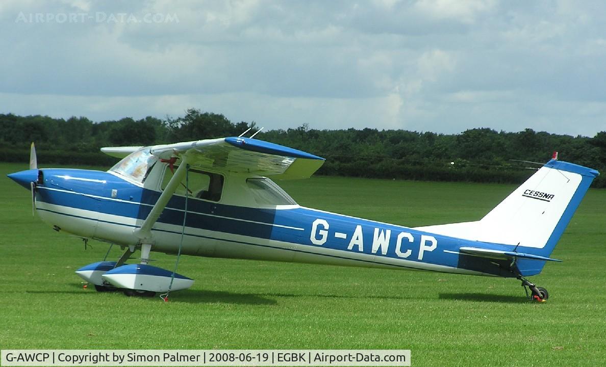 G-AWCP, 1968 Reims F150H C/N 0354, Tailwheel Cessna F150 visiting Sywell