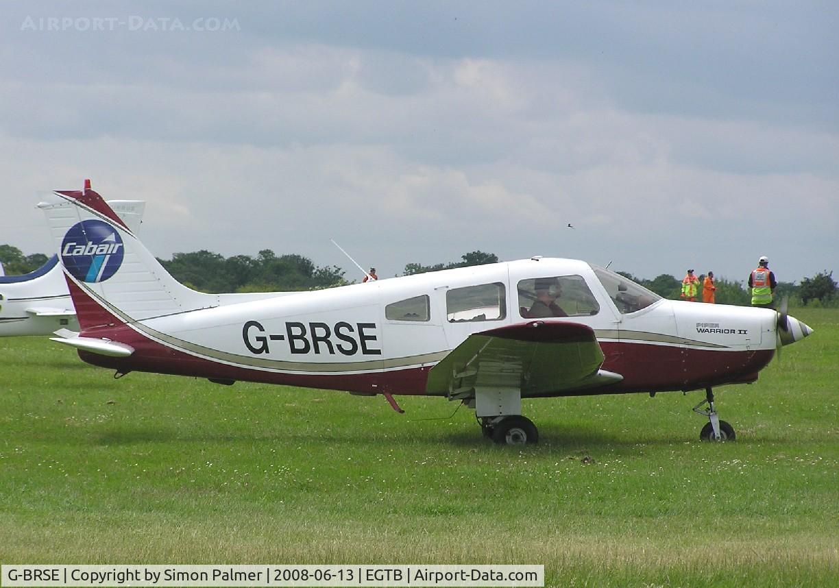 G-BRSE, 1980 Piper PA-28-161 Warrior II C/N 28-8016276, Aero Expo visitor