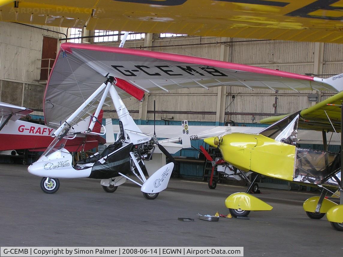G-CEMB, 2007 P&M Aviation Quik GT450 C/N 8262, Quik GT450 at Halton