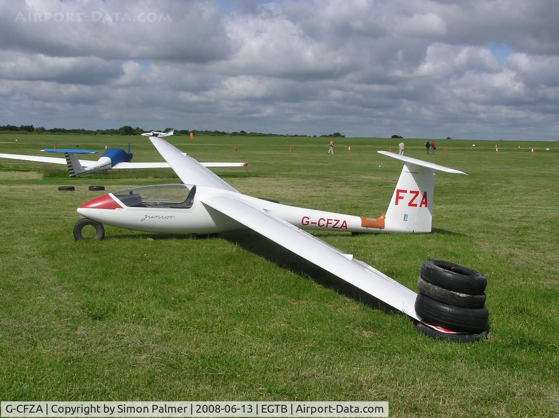 G-CFZA, PZL-Bielsko SZD-51-1 Junior C/N B-1913, SZD-51-1 Junior based at Booker