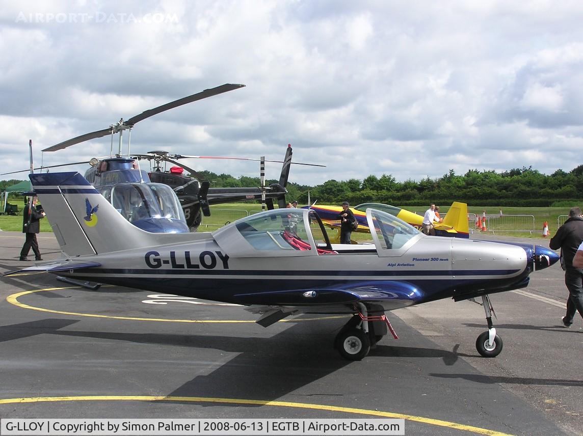 G-LLOY, 2006 Alpi Aviation Pioneer 300 Hawk C/N PFA 330A-14568, Pioneer 300 Hawk exhibited at Booker