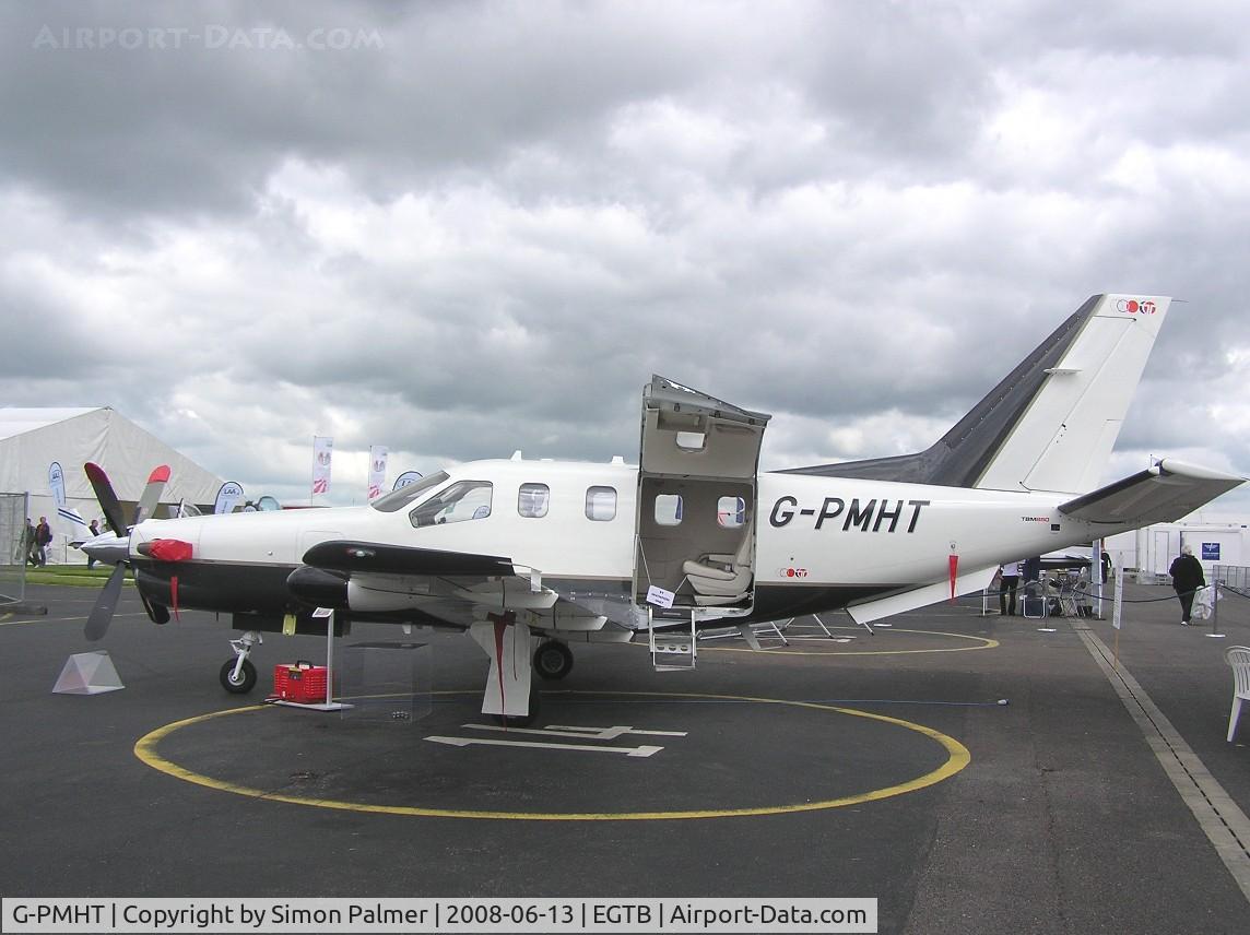 G-PMHT, 2008 Socata TBM-700N C/N 440, TBM-700 exhibited at Aero Expo