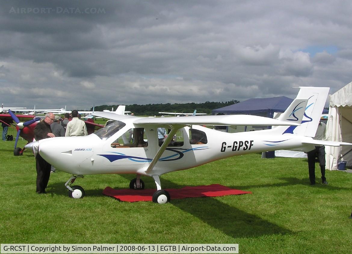 G-RCST, 2006 Jabiru J430 C/N PFA 336-14513, Jabiru 430 exhibited at Booker