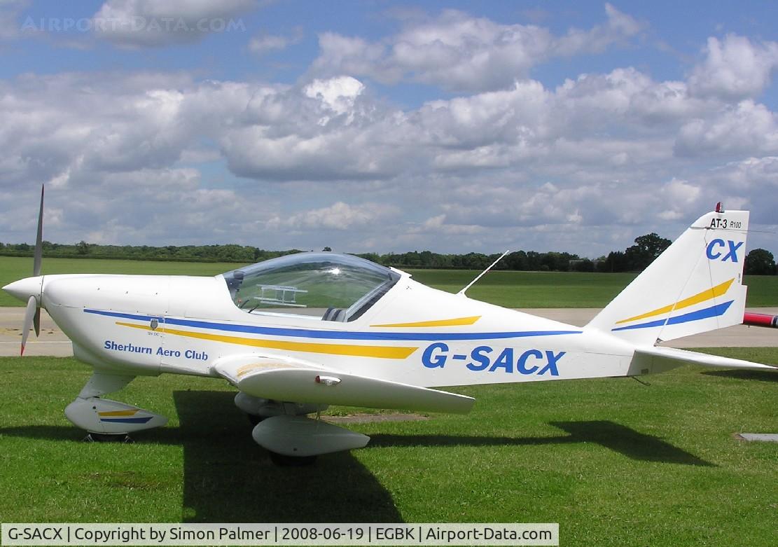G-SACX, 2007 Aero AT-3 R100 C/N AT3-028, Aero AT-3 at Sywell