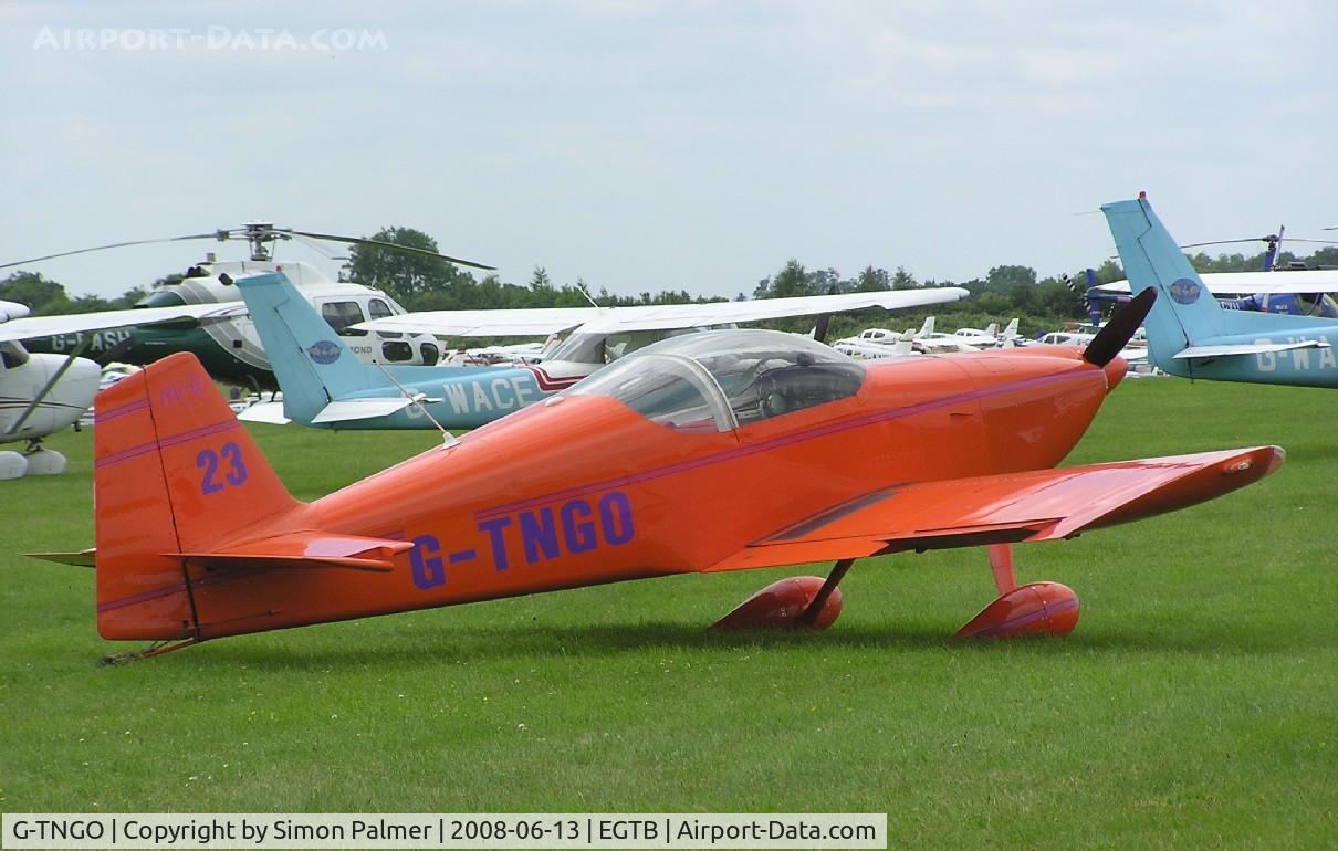 G-TNGO, 1994 Vans RV-6 C/N 21897, Vans RV6 at Booker