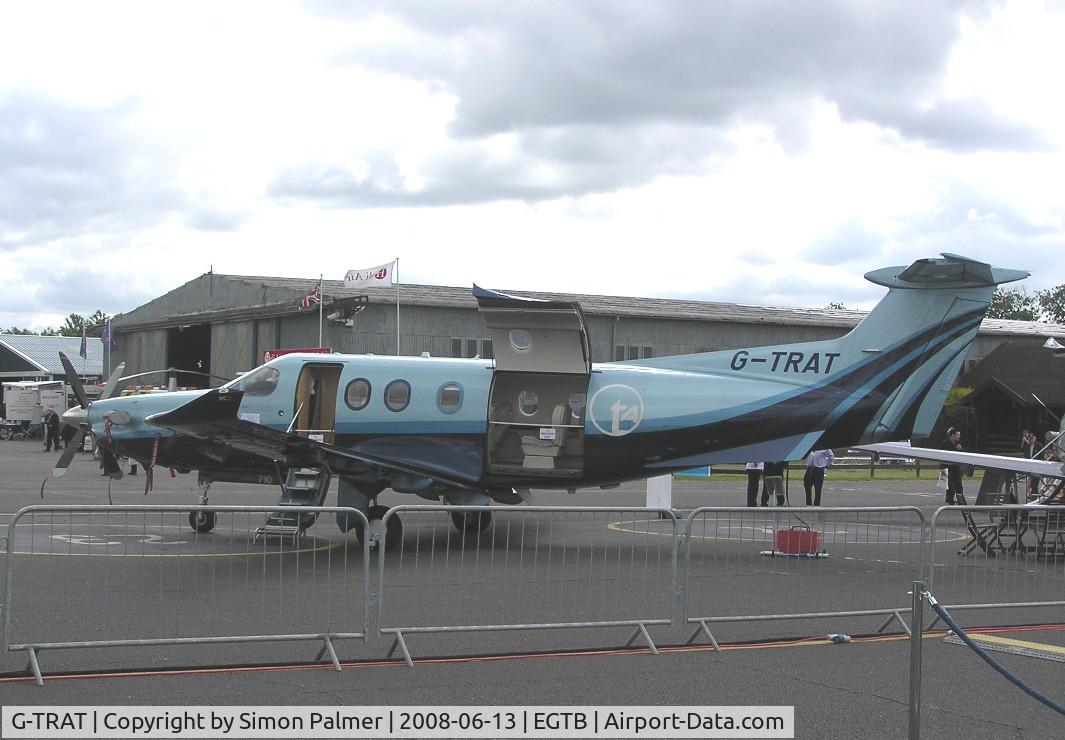 G-TRAT, 2006 Pilatus PC-12/45 C/N 710, PC-12 exhibited at Aero Expo