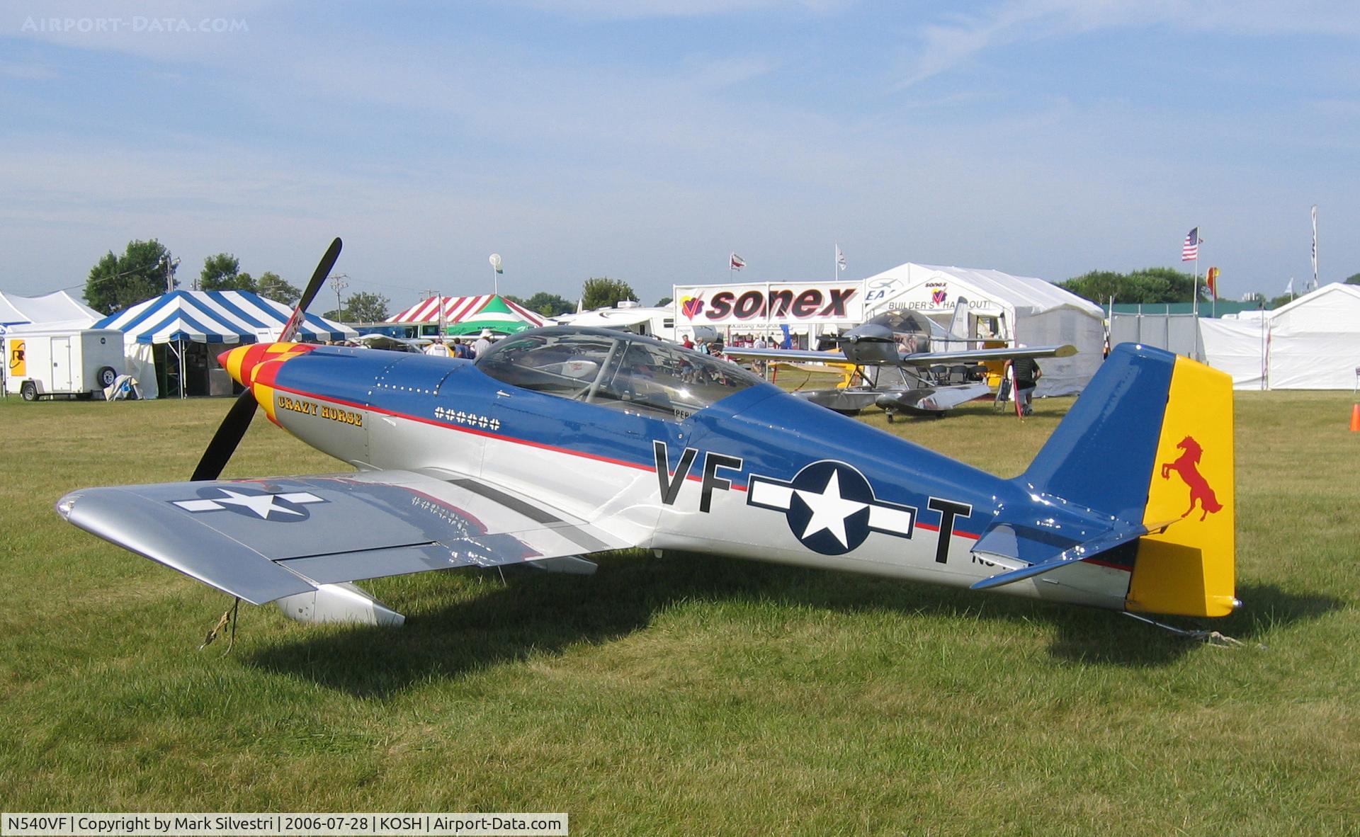 N540VF, 2004 Frazier Vincent A FRAZIER F-1H C/N 4339, Oshkosh 2006