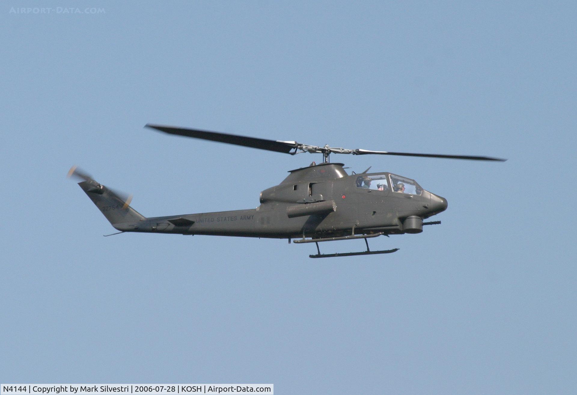 N4144, 1977 Bell AH-1P Cobra C/N 77-22754, Oshkosh 2006 - Bell AH-1P Cobra sn: 77-22754