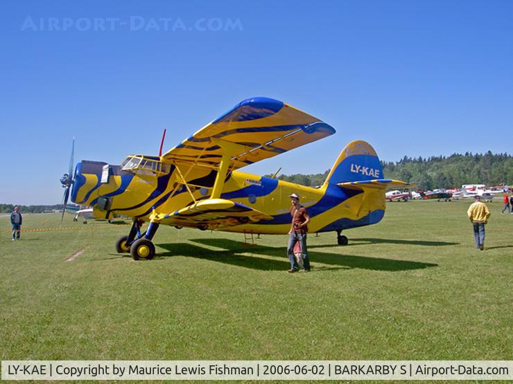 LY-KAE, 1982 Antonov An-2R C/N 1G196-54, Antonov 2R AN