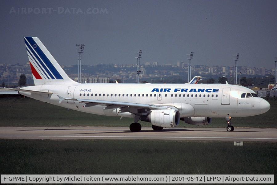 F-GPME, 1996 Airbus A319-113 C/N 625, Air France