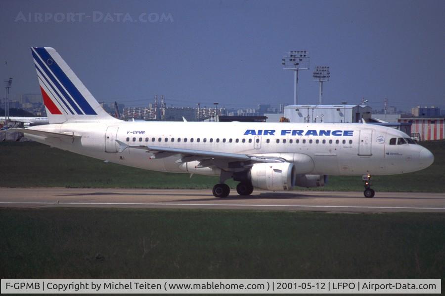 F-GPMB, 1996 Airbus A319-113 C/N 600, Air France