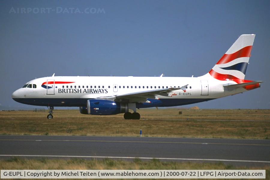 G-EUPL, 2000 Airbus A319-131 C/N 1239, British Airways