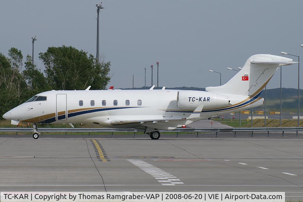TC-KAR, 2007 Bombardier Challenger 300 (BD-100-1A10) C/N 20149, Ukurova Holding Bombardier BD100