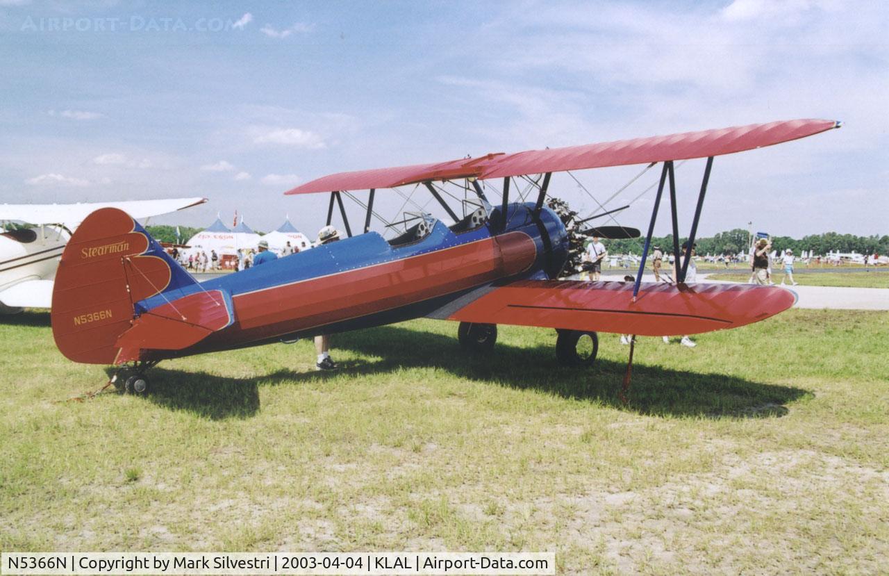 N5366N, 1944 Boeing E75 C/N 75-5692, Sun-n-Fun 2003