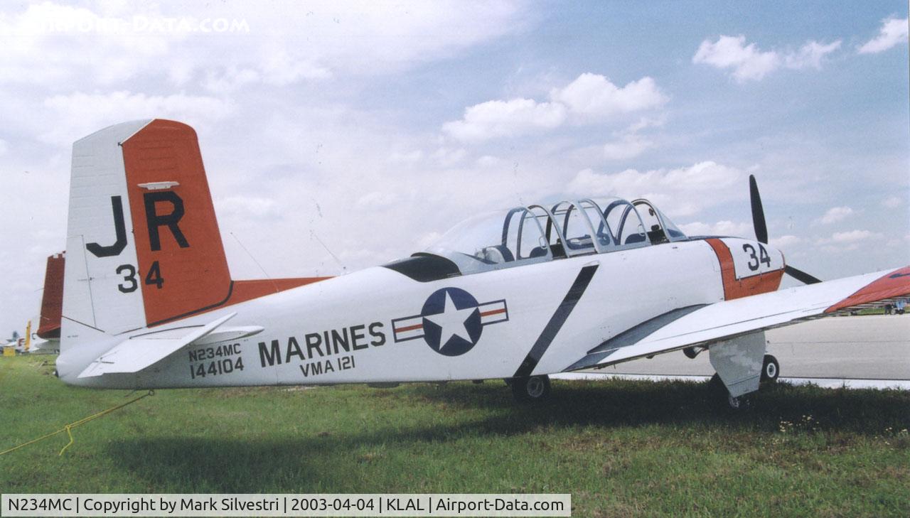N234MC, 1956 Beech D-45 Mentor C/N BG-411, Sun-n-Fun 2003