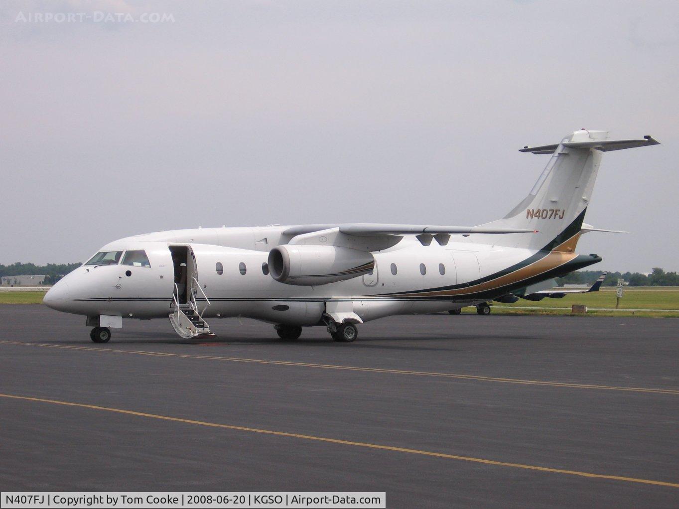 N407FJ, 2000 Fairchild Dornier 328-300 328JET C/N 3157, charter 328 jet
