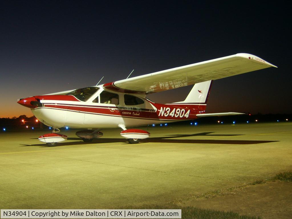 N34904, 1974 Cessna 177B Cardinal C/N 17702078, Evening