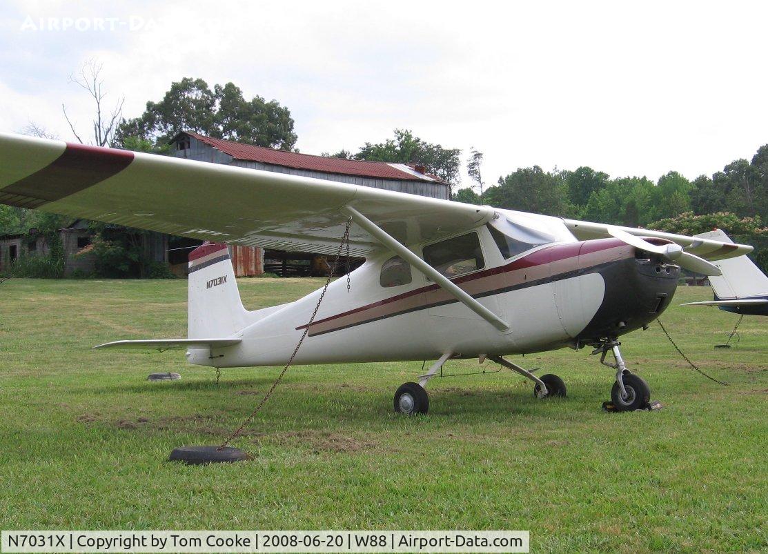 N7031X, 1961 Cessna 150A C/N 15059131, another square tail 150 @ Air Harbor