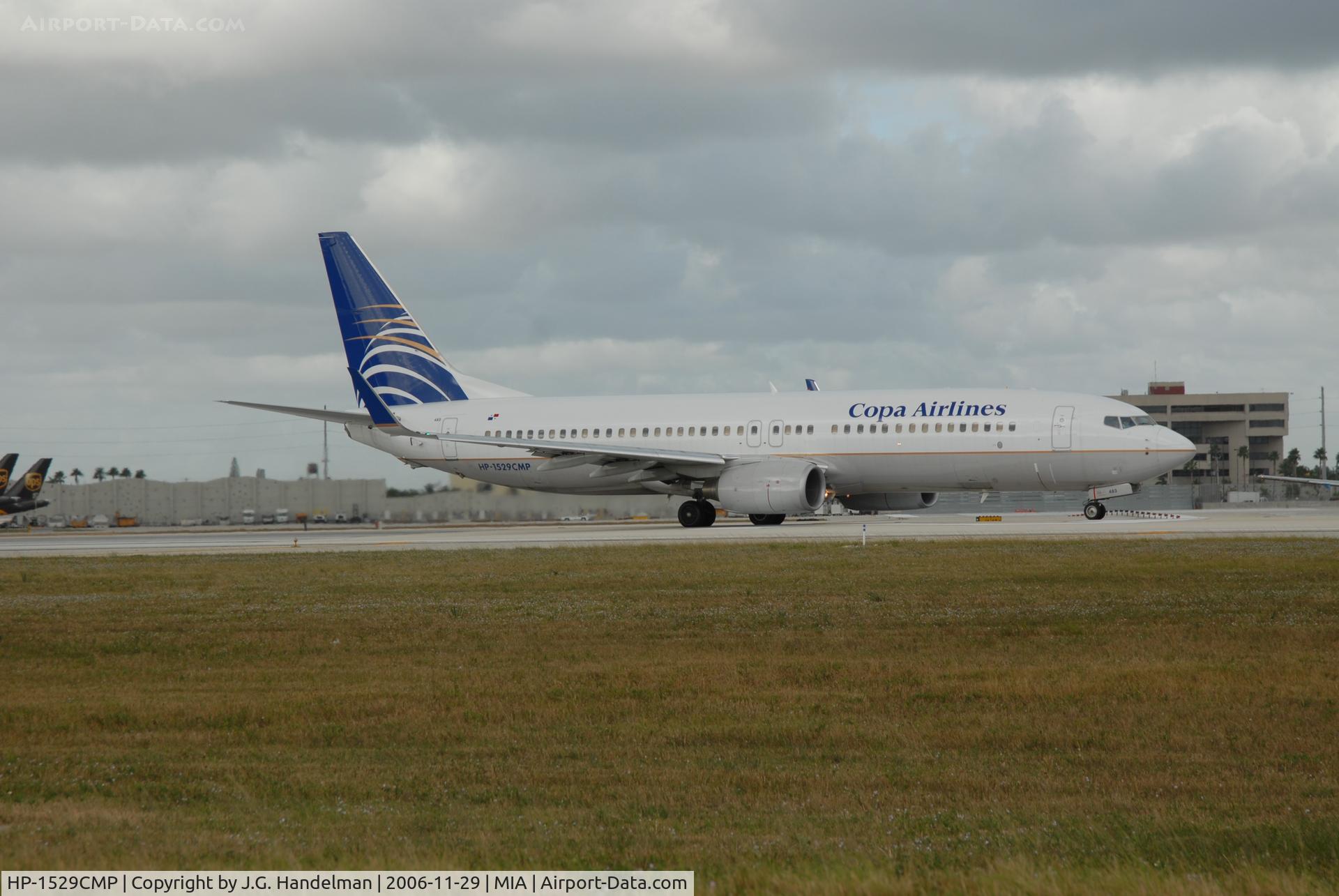 HP-1529CMP, 2005 Boeing 737-8V3 C/N 29670, B737-83V Copa Airlines at Miami