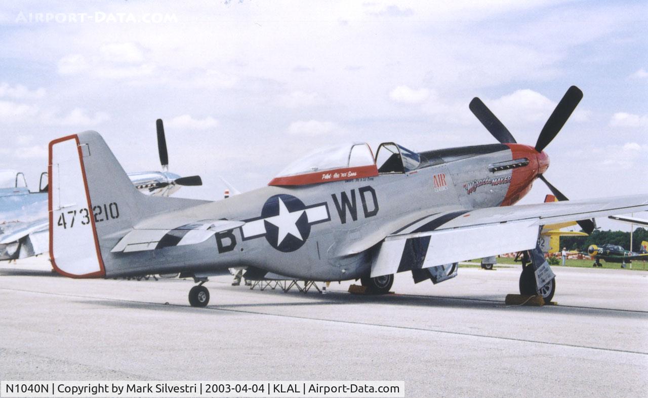 N1040N, North American F-51D Mustang C/N 44-73210N, Sun-n-Fun 2003