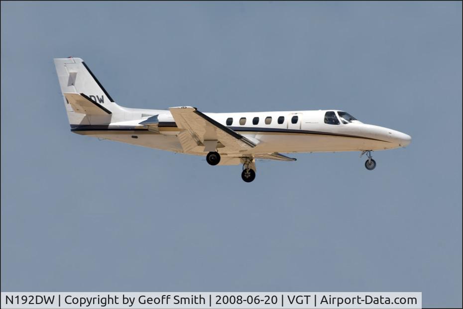 N192DW, 1980 Cessna 550 C/N 550-0192, Cessna 550