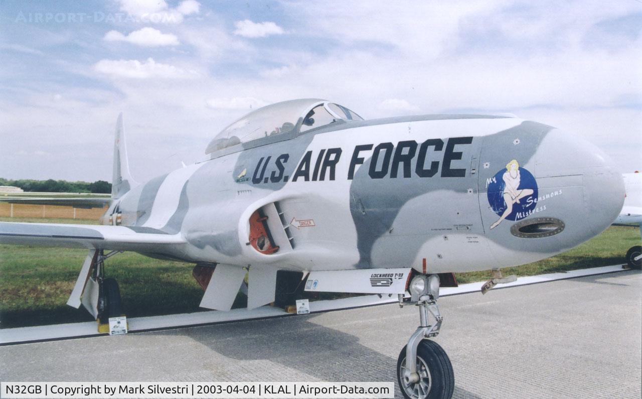 N32GB, 1953 Lockheed T-33A Shooting Star C/N 580-9712, Sun-n-Fun 2003