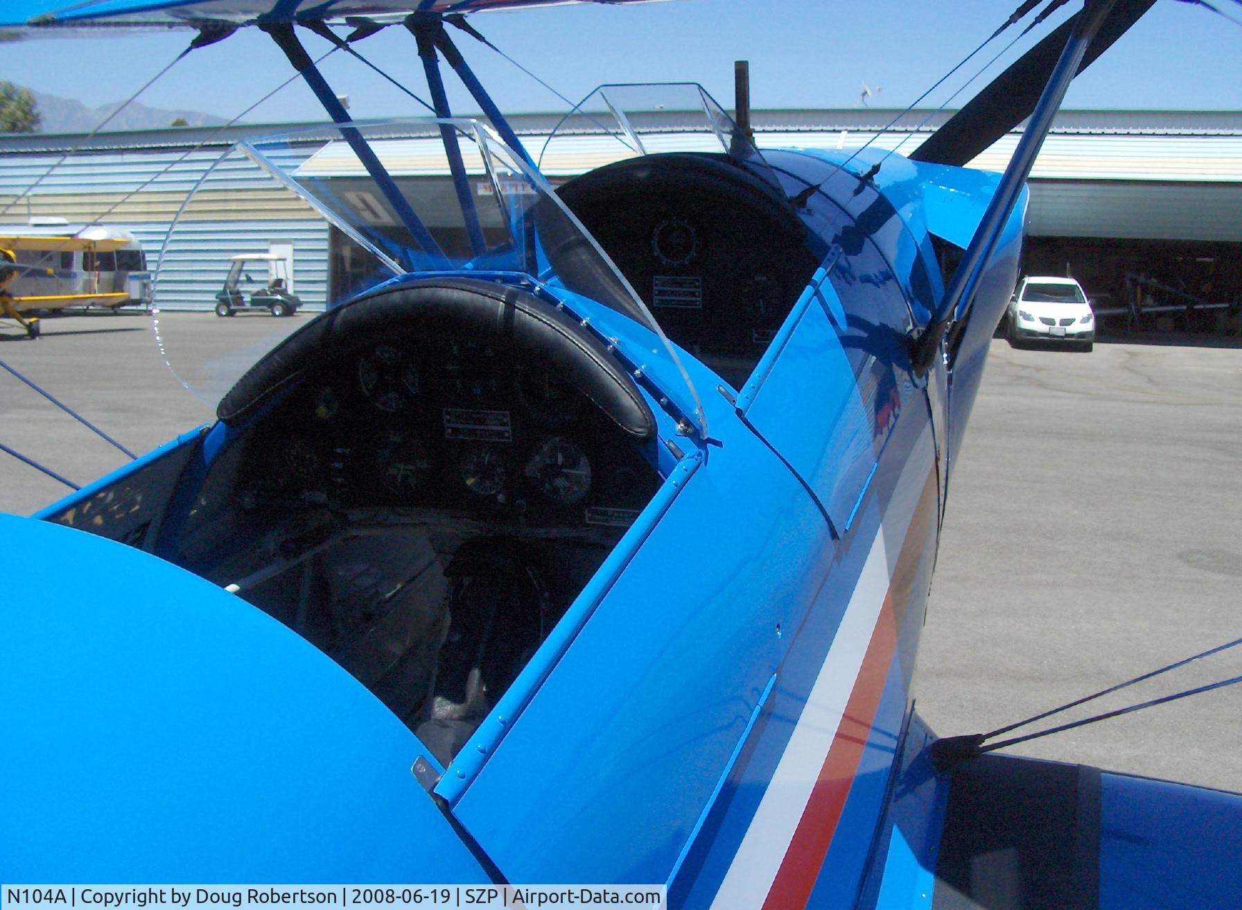 N104A, 1947 Aero C.104S Jungmann C/N 212, 1947 Bucker Jungmann BU 1.131, Lycoming O&VO-360 180 Hp upgrade, cockpits