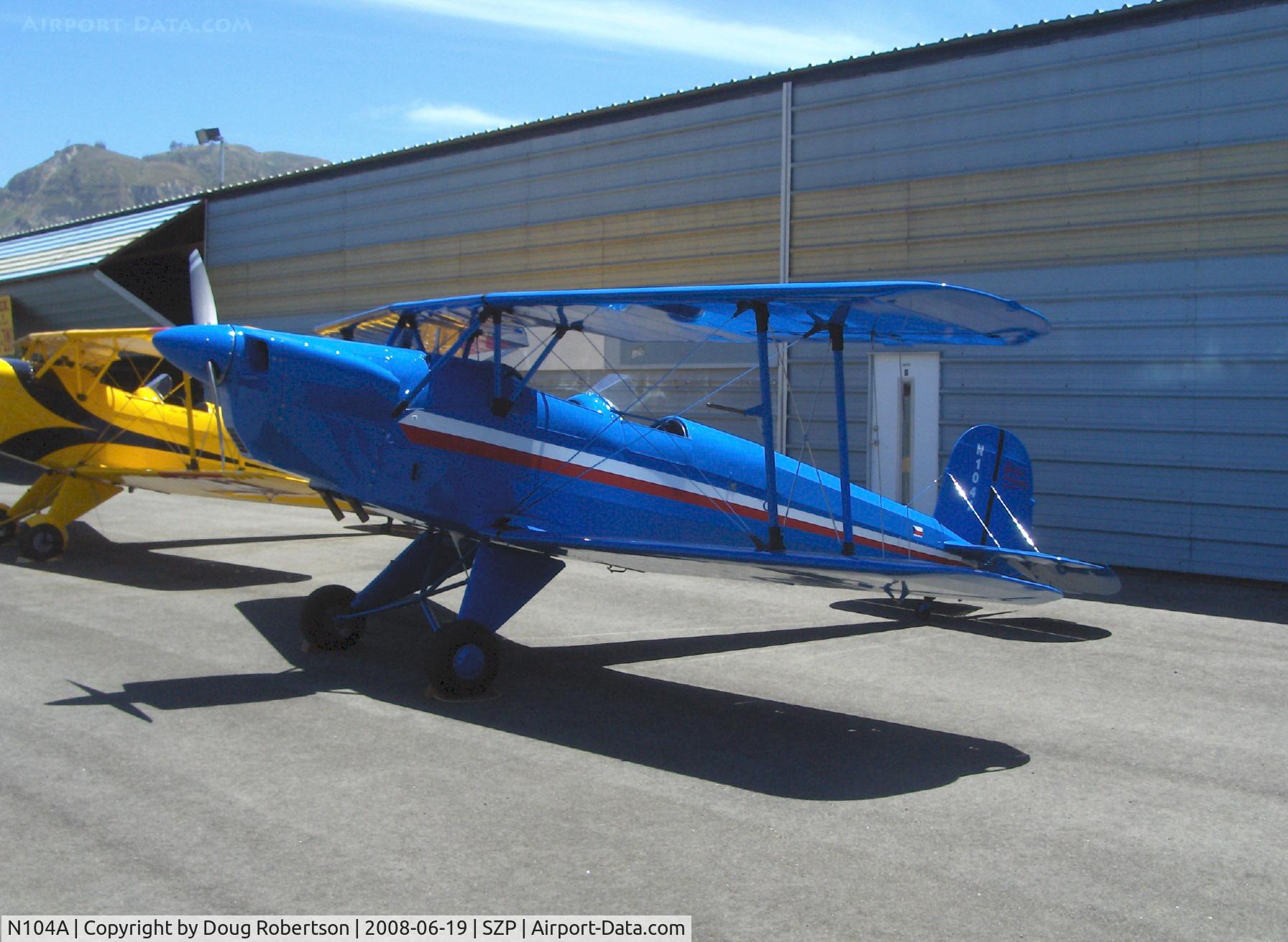 N104A, 1947 Aero C.104S Jungmann C/N 212, 1947 Bucker Jungmann BU 1.131, Lycoming O&VO-360 180 Hp upgrade