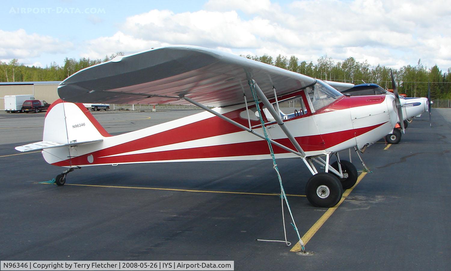 N96346, 1946 Taylorcraft BC12-D C/N 8646, 1946 Taylorcraft BC12-D