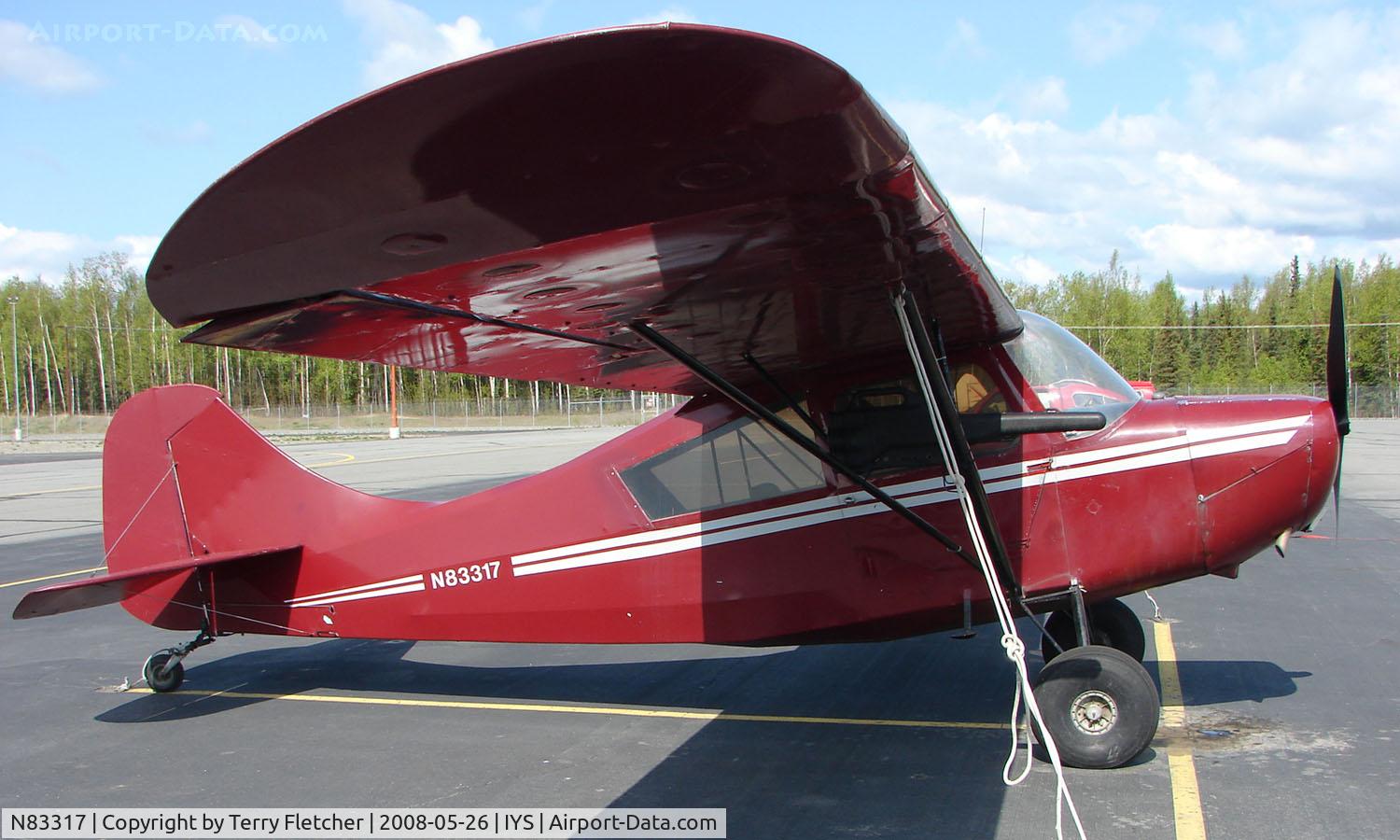 N83317, 1946 Aeronca 7AC Champion C/N 7AC-1982, 1946 Aeronca 7AC at Wasilla AK