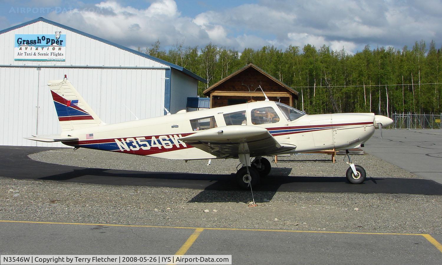 N3546W, 1966 Piper PA-32-260 Cherokee Six C/N 32-433, Piper Pa-32-260 at Wasilla , AK