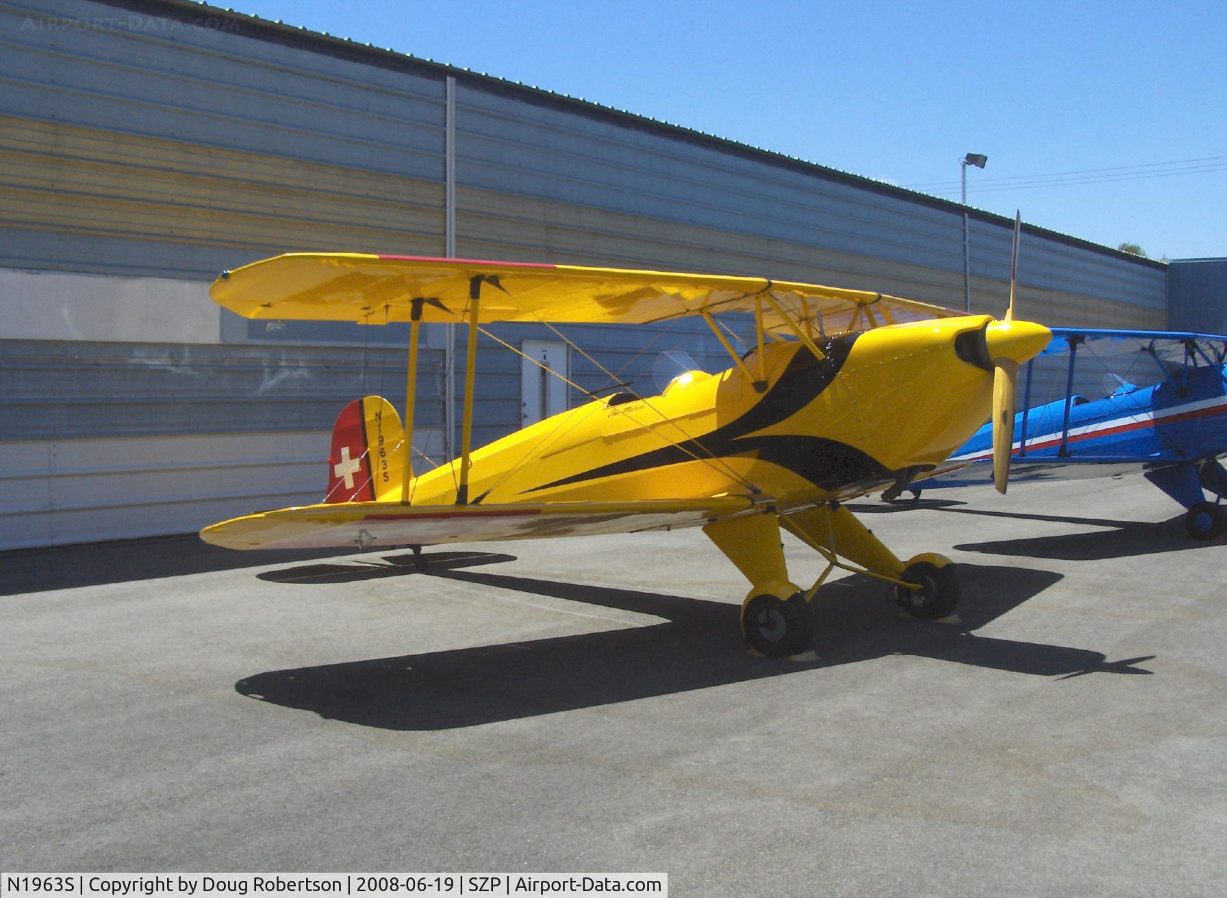 N1963S, 1963 CASA 1-131E Jungmann C/N Not found E3B-616/N1963S, 1963 Bucker-Jungmann 131, Lycoming O&VO-360 180 Hp upgrade