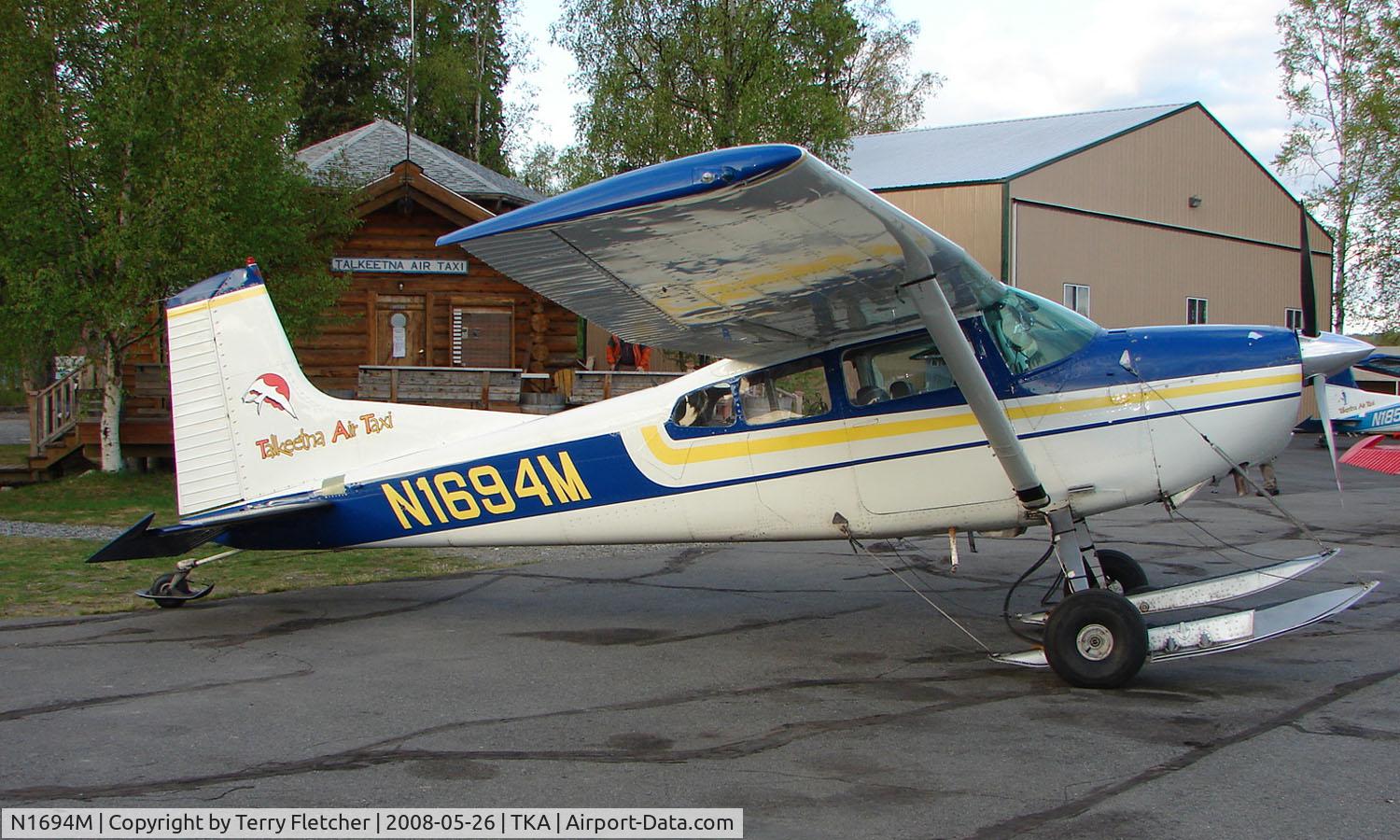 N1694M, 1971 Cessna A185E Skywagon 185 C/N 18501879, Cessna 185 at Talkeetna