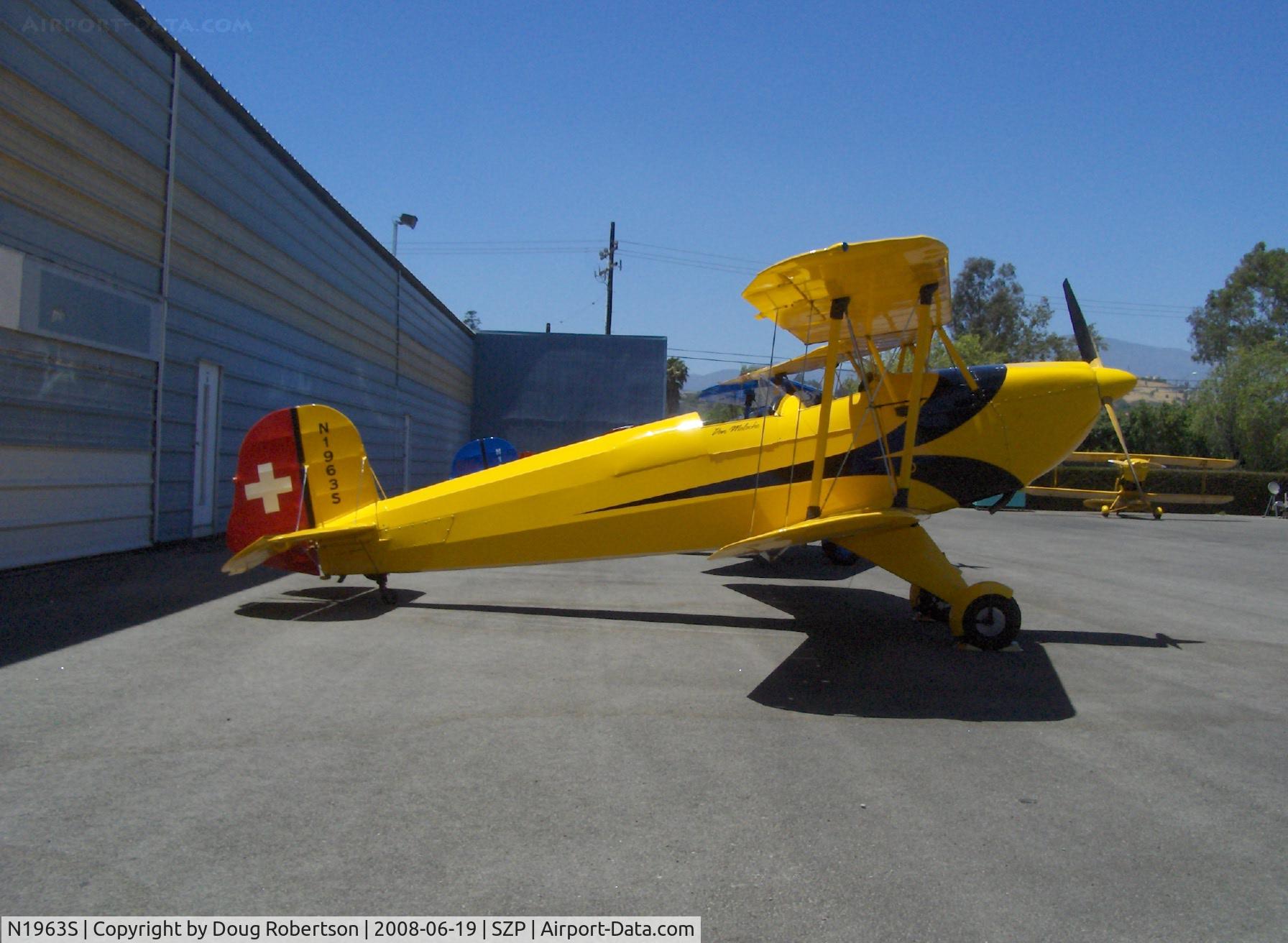 N1963S, 1963 CASA 1-131E Jungmann C/N Not found E3B-616/N1963S, 1963 Bucker-Jungmann 131, Lycoming O&VO-360 180 Hp upgrade