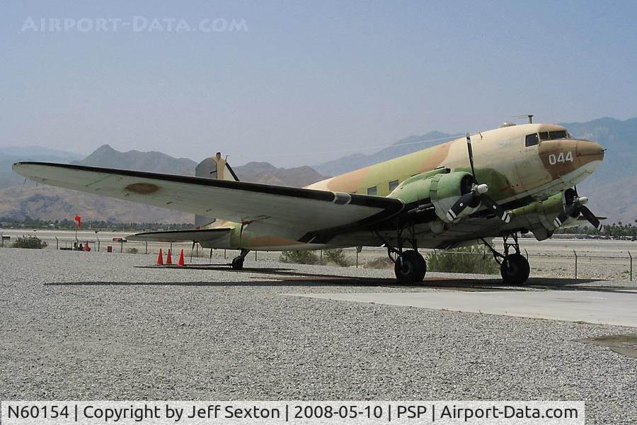 N60154, 1943 Douglas C-47B-25-DK Skytrain (Dakota III) C/N 16007/32755, DC3 at Palm Springs Air Museum
