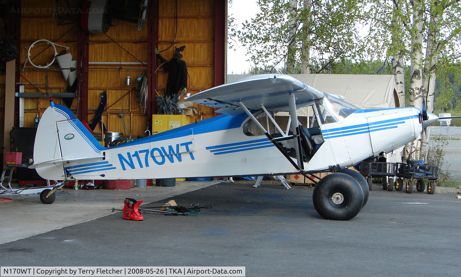 N170WT, 1959 Piper PA-12 Super Cruiser C/N 12-753, 1959 Piper Pa-12 at Talkeetna