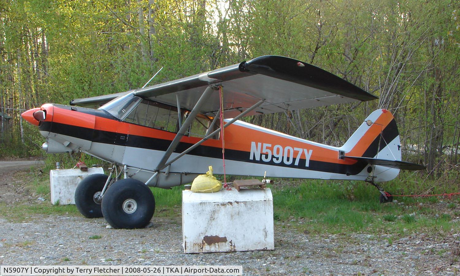 N5907Y, 1966 Piper PA-18-150 Super Cub C/N 18-8414, Piper Pa-18-150 at Talkeetna