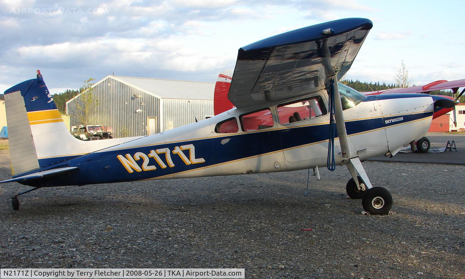 N2171Z, 1970 Cessna 180H Skywagon C/N 18052136, Cessna 180H at Talkeetna