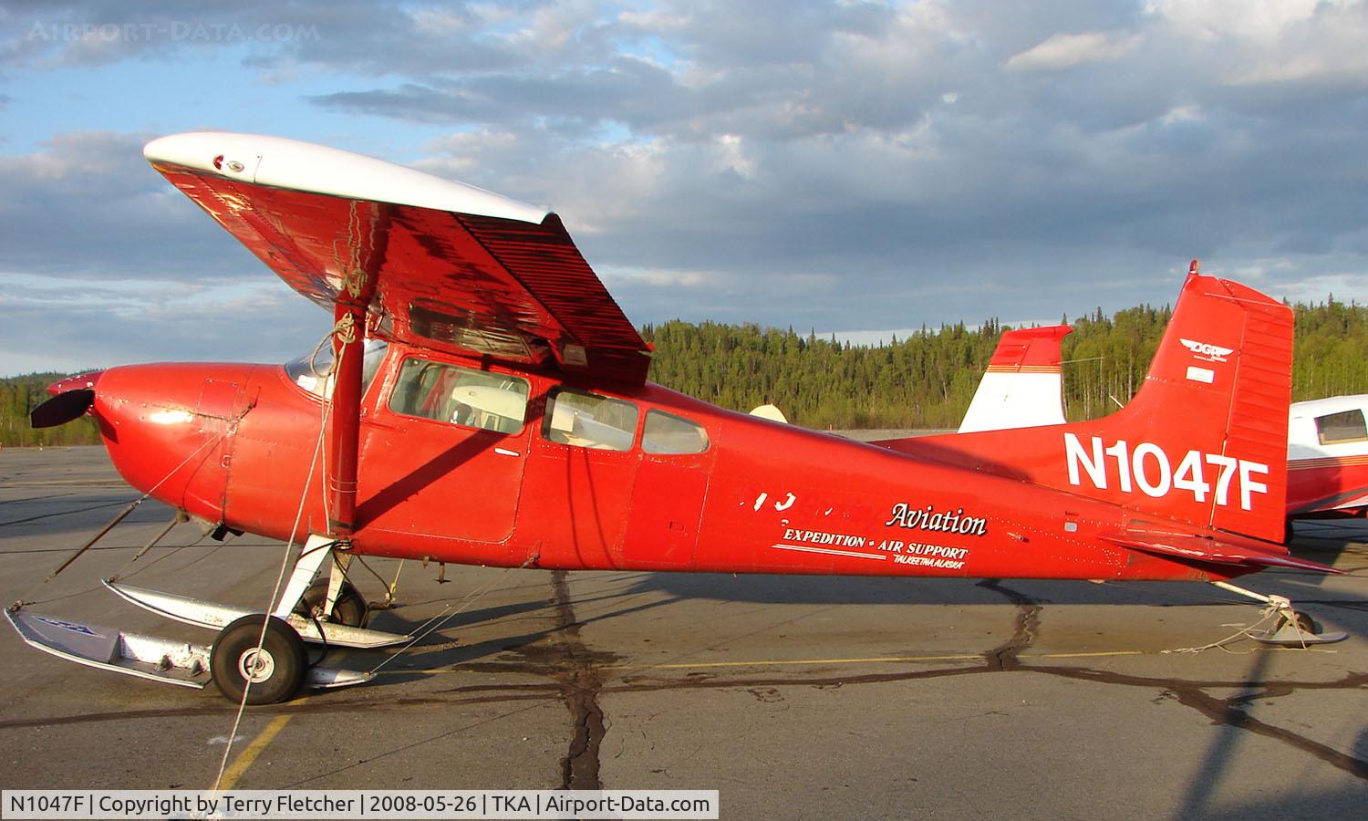N1047F, 1975 Cessna A185F Skywagon 185 C/N 18502704, Cessna 185 at Talkeetna