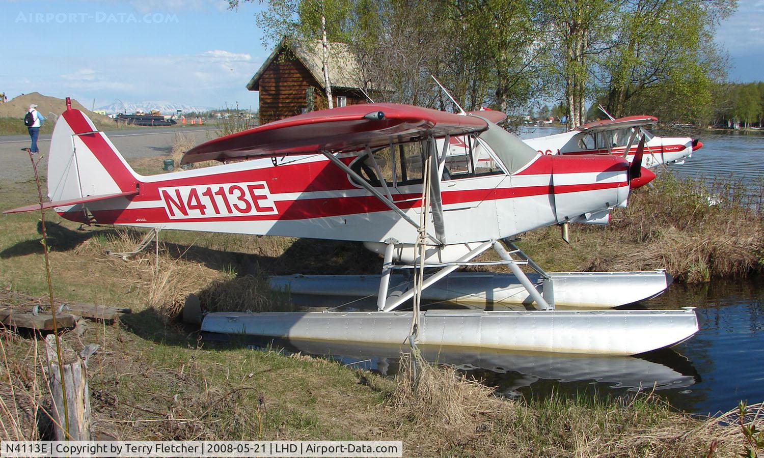 N4113E, 1978 Piper PA-18-150 Super Cub C/N 18-7809071, Piper Pa-18-150 at Lake Hood