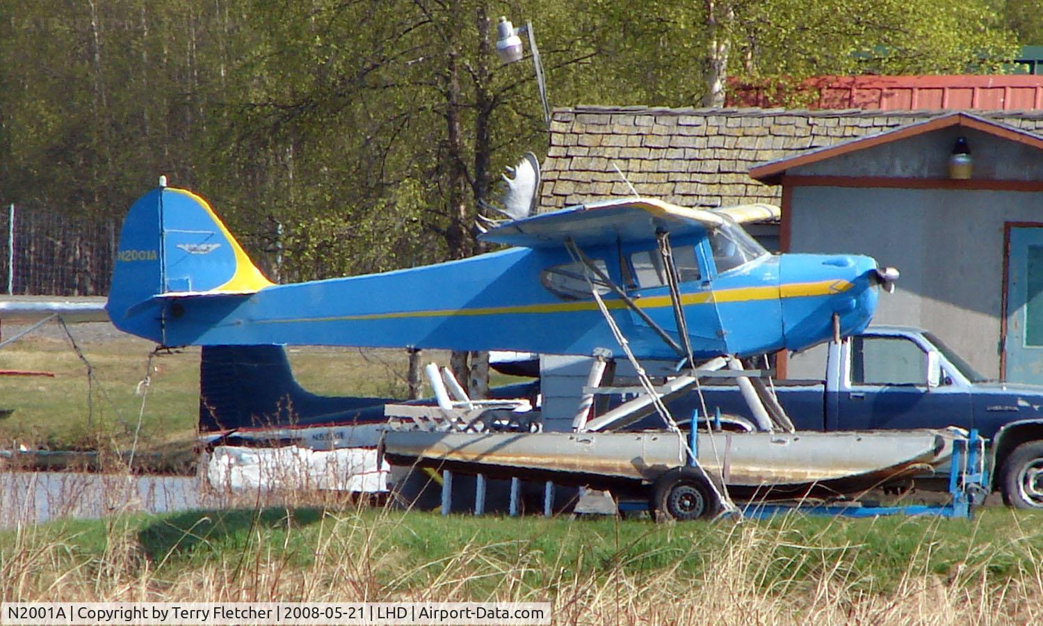 N2001A, 1978 Taylorcraft F-19 Sportsman C/N F-130, Taylorcraft F19 at Lake Hood